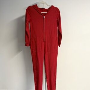 Smash and Tess Adult Red Romper